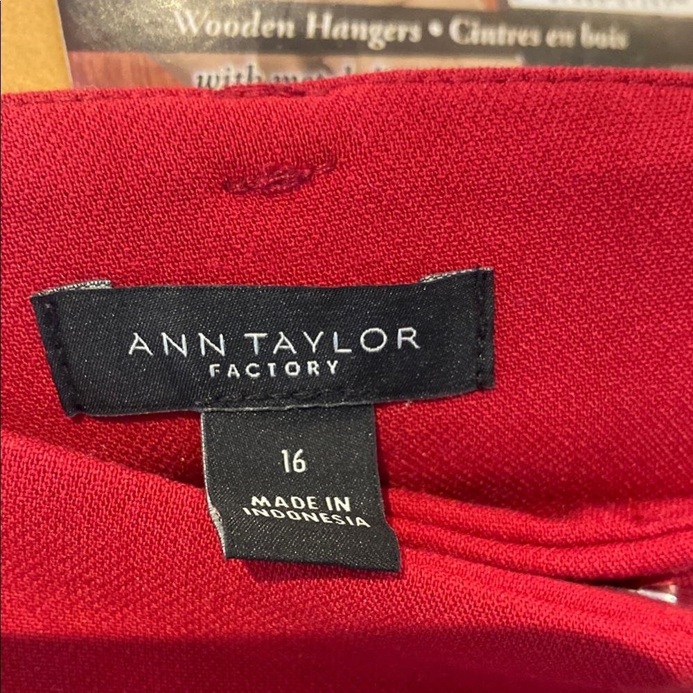 Ann Taylor Factory Red Garment